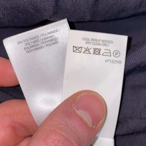 Polo Ralph Lauren Polo Wool-Blend Melton Peacoat Jacket Men’s 42L Navy Blue - Picture 14 of 15